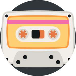 Cassette: designed by Freepik from Flaticon